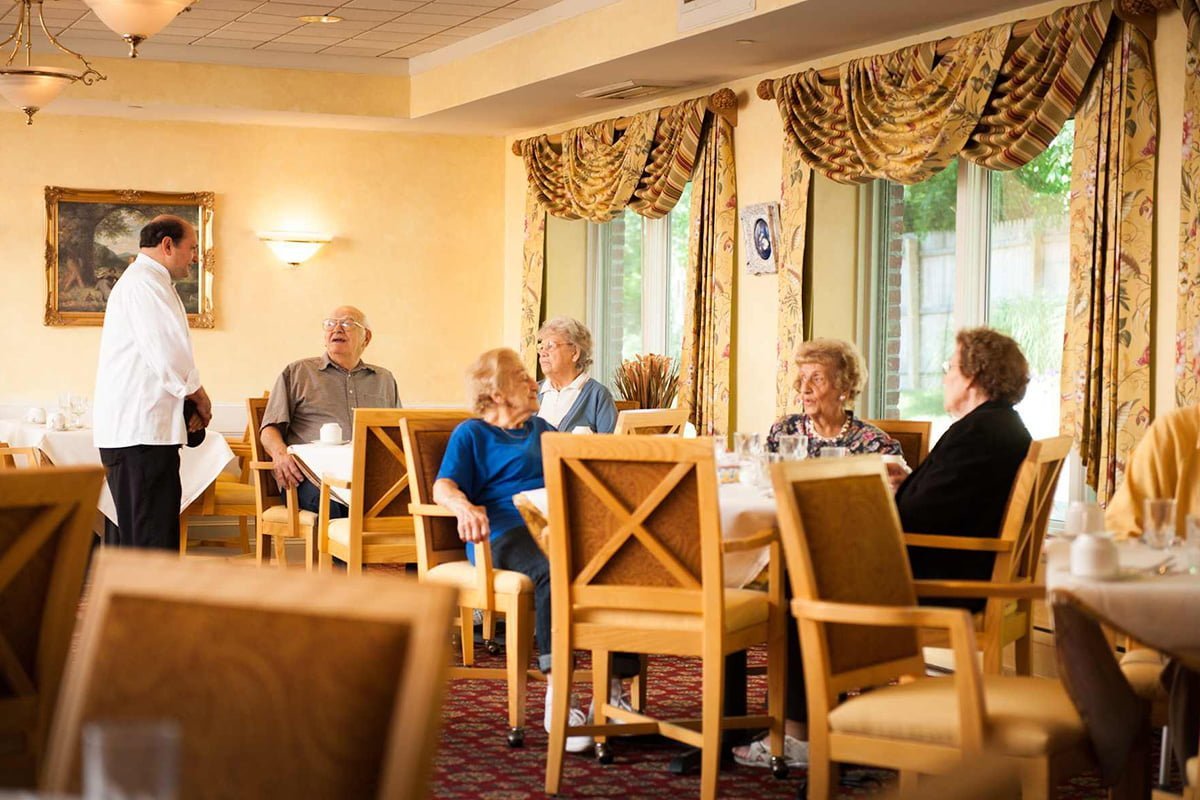  Assisted Living Residence Dining Room Albany, NY